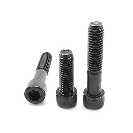 2-8 Socket Head Cap Screw, Black Oxide Alloy Steel, 6 In Length